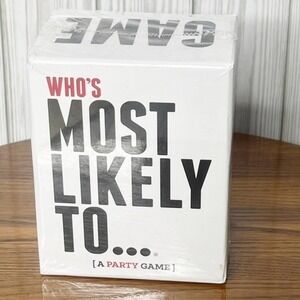 Who's Most Likely To Adult‎ Party Game Sealed Box